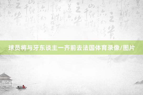 球员将与牙东谈主一齐前去法国体育录像/图片