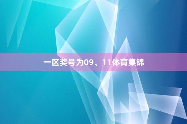 一区奖号为09、11体育集锦