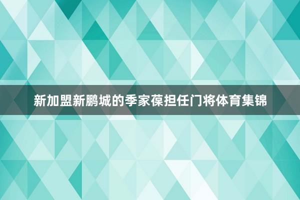 新加盟新鹏城的季家葆担任门将体育集锦