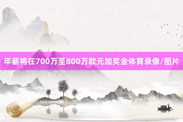 年薪将在700万至800万欧元加奖金体育录像/图片